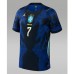 Pánský Fotbalový dres Brazílie Vinicius Junior #7 MS 2026 Venkovní Krátký Rukáv